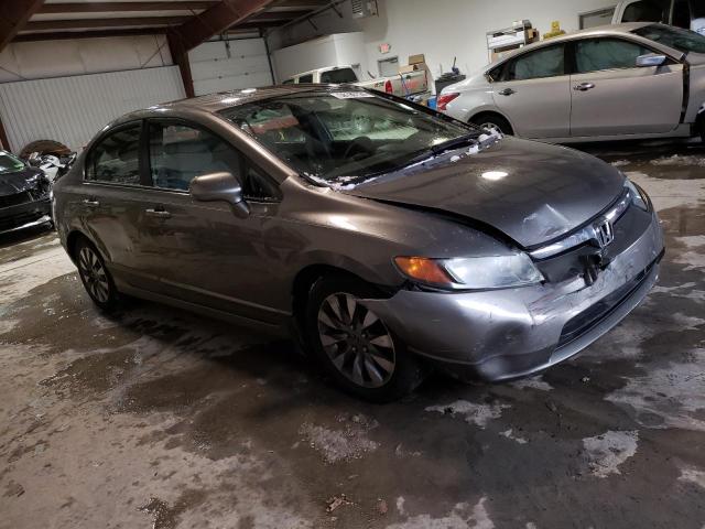 1HGFA165X7L024770 - 2007 HONDA CIVIC LX BROWN photo 4