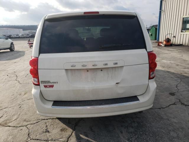 2C4RDGCGXDR521445 - 2013 DODGE GRAND CARA WHITE photo 6