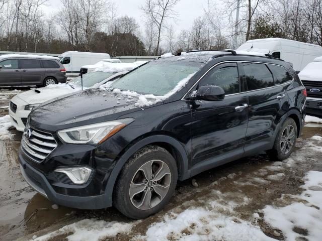 KM8SMDHF8GU135240 - 2016 HYUNDAI SANTA FE S BLACK photo 1