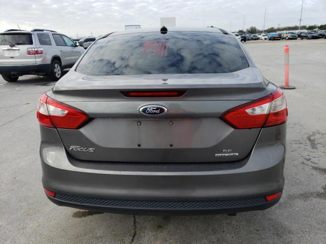 1FADP3F27DL144470 - 2013 FORD FOCUS SE GRAY photo 6