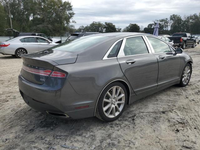 3LN6L2LU0GR629498 - 2016 LINCOLN MKZ HYBRID GRAY photo 3