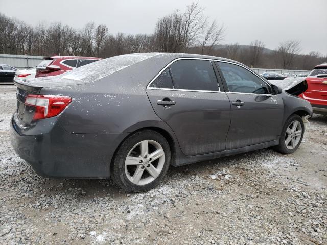 4T1BF1FK2EU455689 - 2014 TOYOTA CAMRY L GRAY photo 3