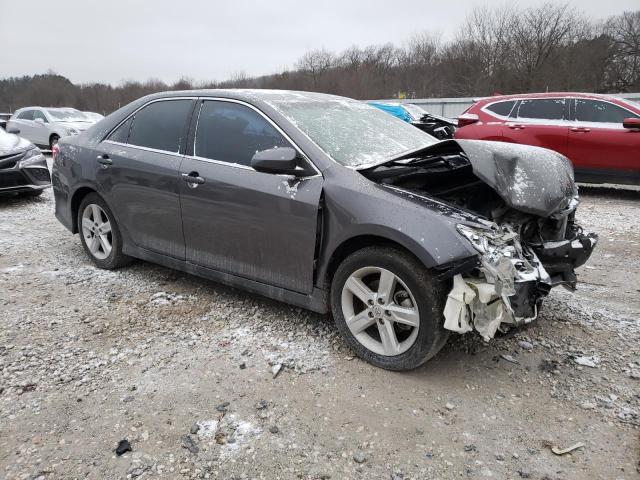 4T1BF1FK2EU455689 - 2014 TOYOTA CAMRY L GRAY photo 4