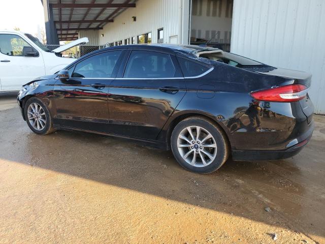 3FA6P0HD9HR401917 - 2017 FORD FUSION SE BLACK photo 2