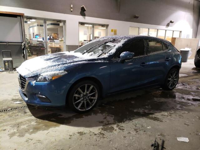 3MZBN1L33JM166868 - 2018 MAZDA 3 TOURING BLUE photo 1