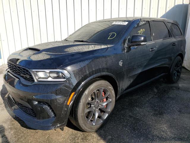 1C4SDJH98MC643268 - 2021 DODGE DURANGO SRT HELLCAT BLACK photo 1