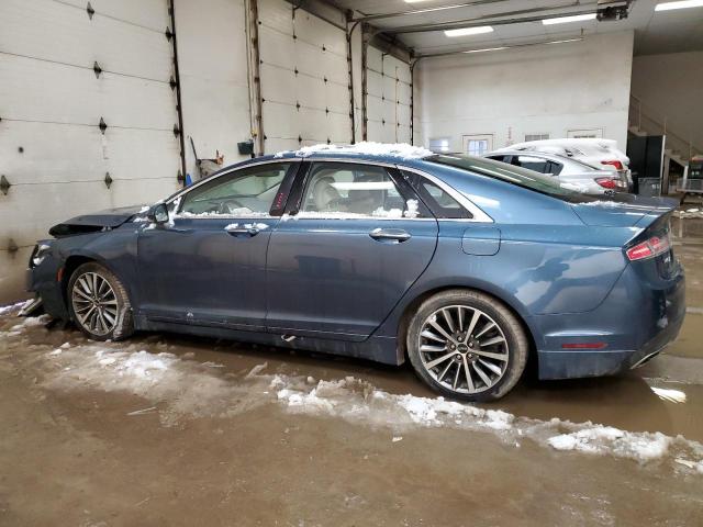 3LN6L5KU5KR622011 - 2019 LINCOLN MKZ BLUE photo 2