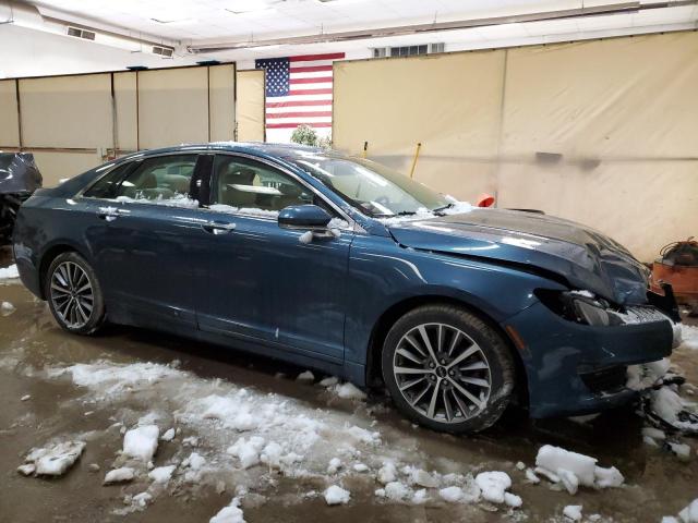 3LN6L5KU5KR622011 - 2019 LINCOLN MKZ BLUE photo 4