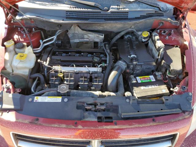 1B3HB48B47D411352 - 2007 DODGE CALIBER SXT RED photo 12