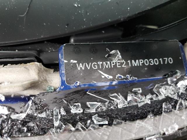 WVGTMPE21MP030170 - 2021 VOLKSWAGEN ID.4 PRO S ლურჯი ფოტო 13