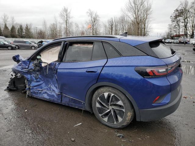 WVGTMPE21MP030170 - 2021 VOLKSWAGEN ID.4 PRO S ლურჯი ფოტო 2