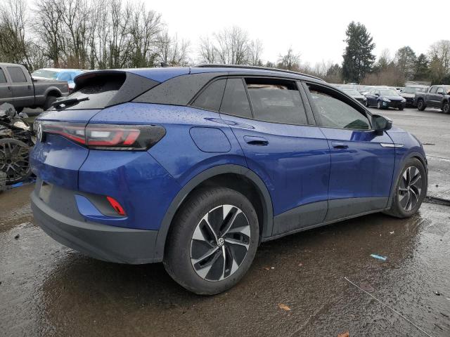 WVGTMPE21MP030170 - 2021 VOLKSWAGEN ID.4 PRO S ლურჯი ფოტო 3