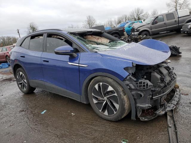 WVGTMPE21MP030170 - 2021 VOLKSWAGEN ID.4 PRO S ლურჯი ფოტო 4