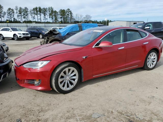 5YJSA1E24HF198603 - 2017 TESLA MODEL S 红色 照片 1