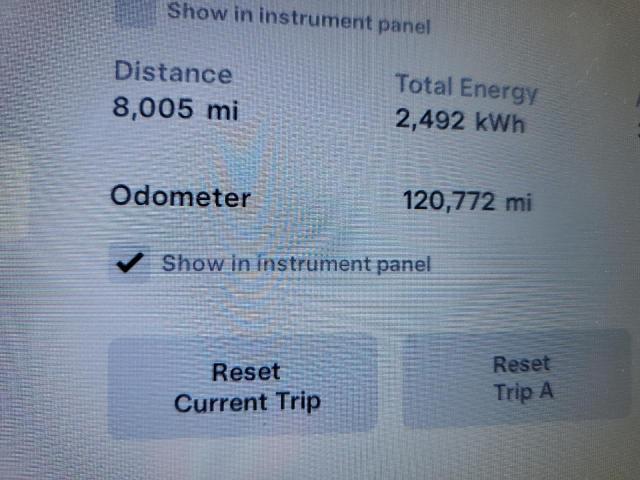 5YJSA1E24HF198603 - 2017 TESLA MODEL S 红色 照片 9
