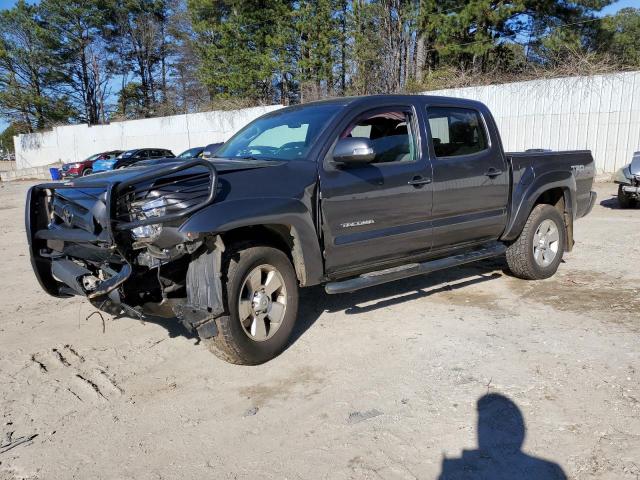 3TMJU4GN0FM181107 - 2015 TOYOTA TACOMA DOUBLE CAB PRERUNNER GRAY photo 1