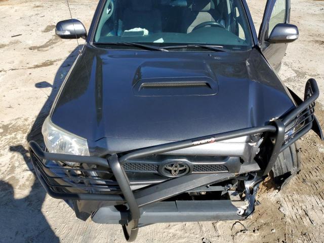 3TMJU4GN0FM181107 - 2015 TOYOTA TACOMA DOUBLE CAB PRERUNNER GRAY photo 11