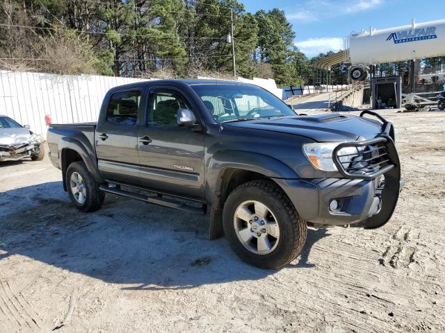 3TMJU4GN0FM181107 - 2015 TOYOTA TACOMA DOUBLE CAB PRERUNNER GRAY photo 4
