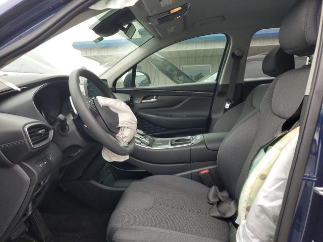 5NMS24AJXNH397595 - 2022 HYUNDAI SANTA FE SEL Կապույտ լուսանկար 7