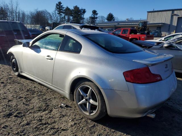 JNKCV54E46M703277 - 2006 INFINITI G35 SILVER photo 2