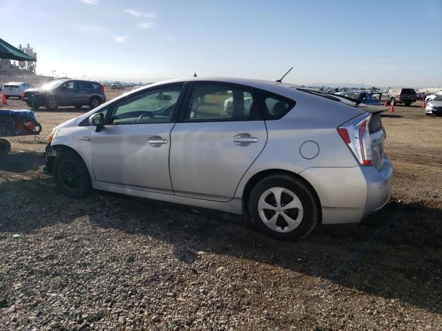 JTDKN3DU7C1598725 - 2012 TOYOTA PRIUS SILVER photo 2