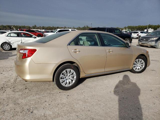 4T1BF1FK6CU056488 - 2012 TOYOTA CAMRY BASE GOLD photo 3