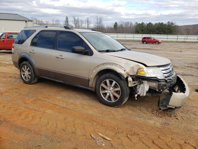 1FMDK02W08GA25282 - 2008 FORD TAURUS X SEL TAN photo 4