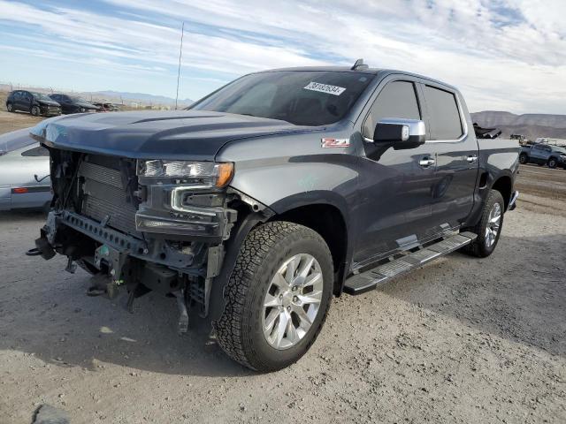 1GCUYGEDXMZ145322 - 2021 CHEVROLET SILVERADO K1500 LTZ GRAY photo 1