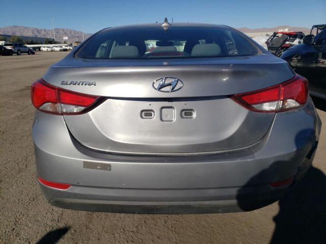 KMHDH4AE6GU477185 - 2016 HYUNDAI ELANTRA SE SILVER photo 6