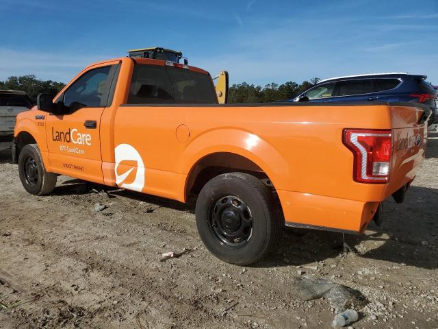 1FTMF1CF7GKE51138 - 2016 FORD F150 ORANGE photo 2