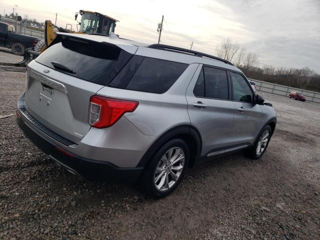 1FMSK7DH7LGB79964 - 2020 FORD EXPLORER XLT SILVER photo 3