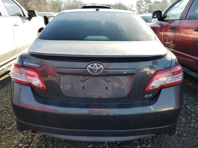 4T1BF3EK0BU758592 - 2011 TOYOTA CAMRY BASE GRAY photo 6