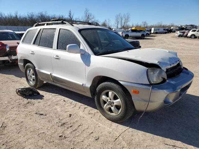 KM8SC13D45U929351 - 2005 HYUNDAI SANTA FE GLS WHITE photo 4