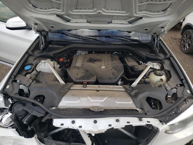 5UXTR7C53KLR44667 - 2019 BMW X3 SDRIVE30I Ақ фото 12