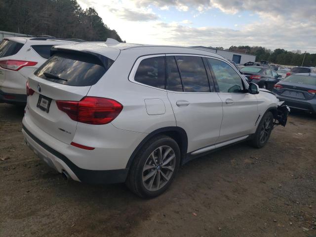 5UXTR7C53KLR44667 - 2019 BMW X3 SDRIVE30I Ақ фото 3