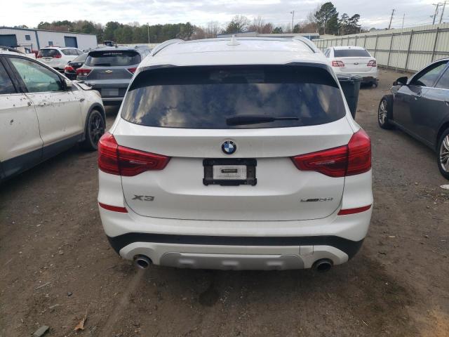 5UXTR7C53KLR44667 - 2019 BMW X3 SDRIVE30I Ақ фото 6