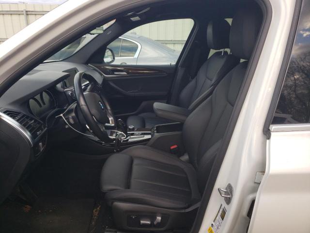5UXTR7C53KLR44667 - 2019 BMW X3 SDRIVE30I Ақ фото 7