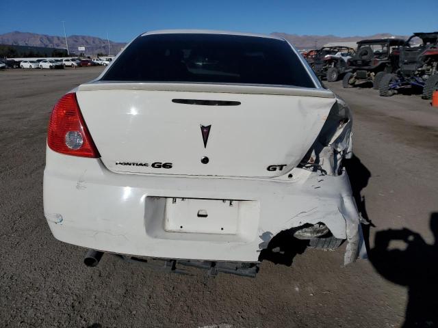 1G2ZH57N284134788 - 2008 PONTIAC G6 GT WHITE photo 6