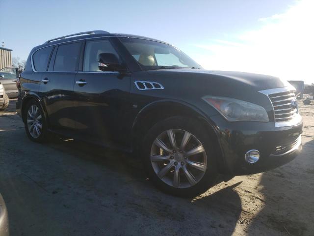 JN8AZ2NE2E9068656 - 2014 INFINITI QX80 BLACK photo 4