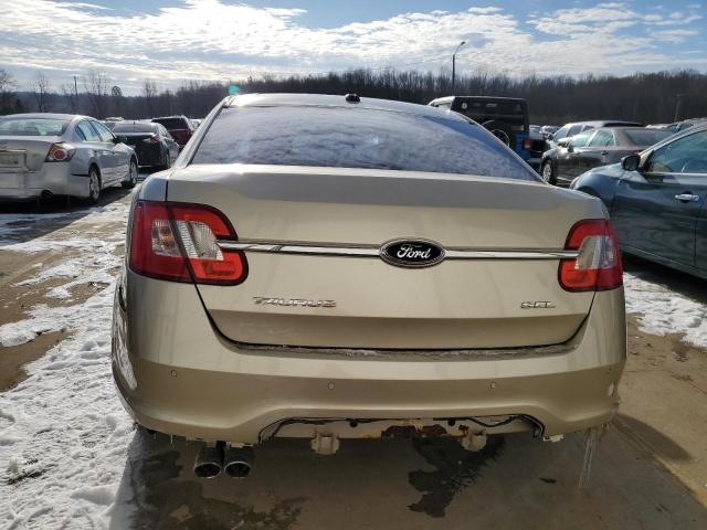 1FAHP2EW4AG143586 - 2010 FORD TAURUS SEL GOLD photo 6