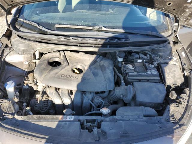 KNAFX4A61E5148486 - 2014 KIA FORTE LX BROWN photo 11