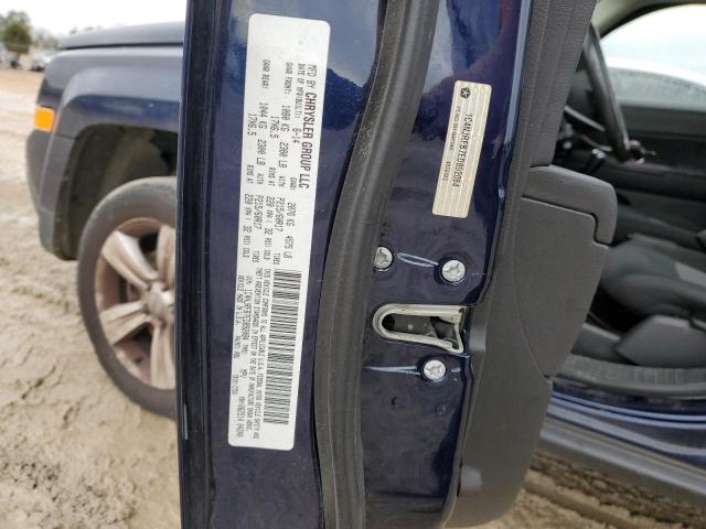 1C4NJRFB7ED892084 - 2014 JEEP PATRIOT LATITUDE BLUE photo 13