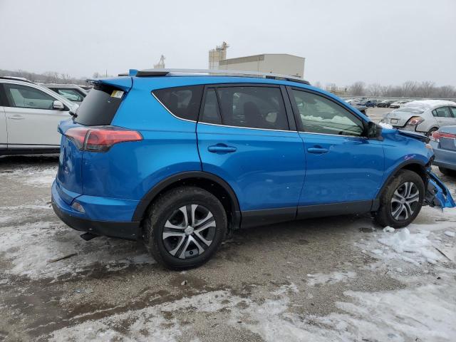 JTMBFREV0HJ117888 - 2017 TOYOTA RAV4 LE BLUE photo 3