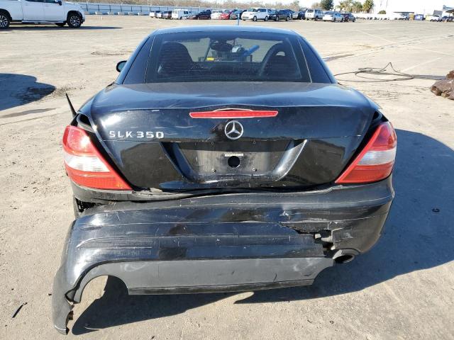 WDBWK56F05F064197 - 2005 MERCEDES-BENZ SLK 350 BLACK photo 6