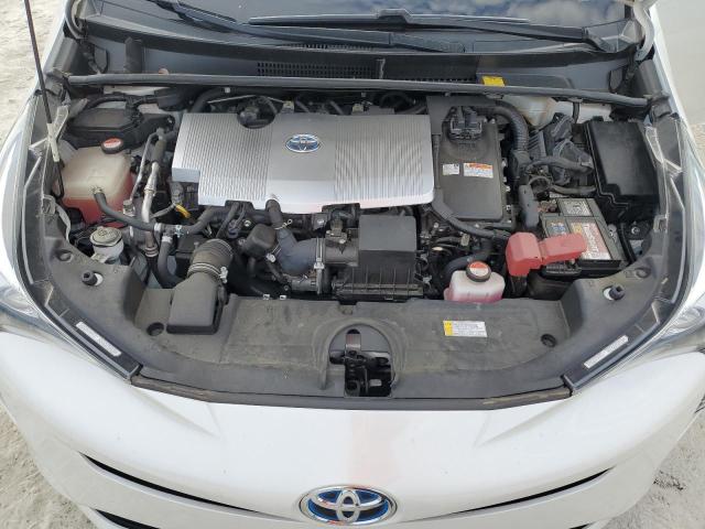 JTDKBRFU5G3005818 - 2016 TOYOTA PRIUS WHITE photo 11