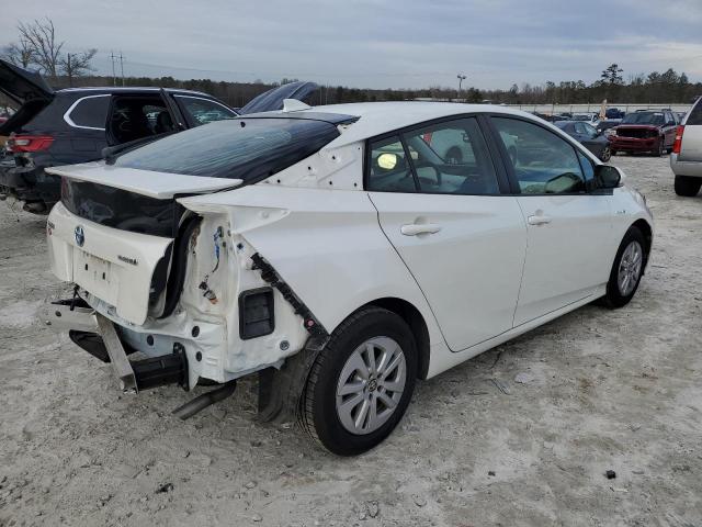 JTDKBRFU5G3005818 - 2016 TOYOTA PRIUS WHITE photo 3