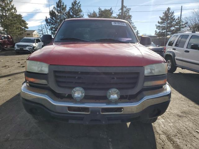 1GTGK13U73F131697 - 2003 GMC SIERRA K1500 HEAVY DUTY RED photo 5