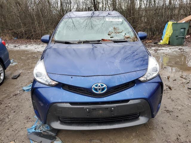 JTDZN3EU7GJ041669 - 2016 TOYOTA PRIUS V BLUE photo 5