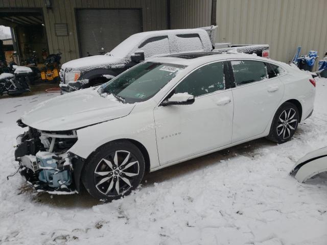 1G1ZD5ST1JF285203 - 2018 CHEVROLET MALIBU LT WHITE photo 1