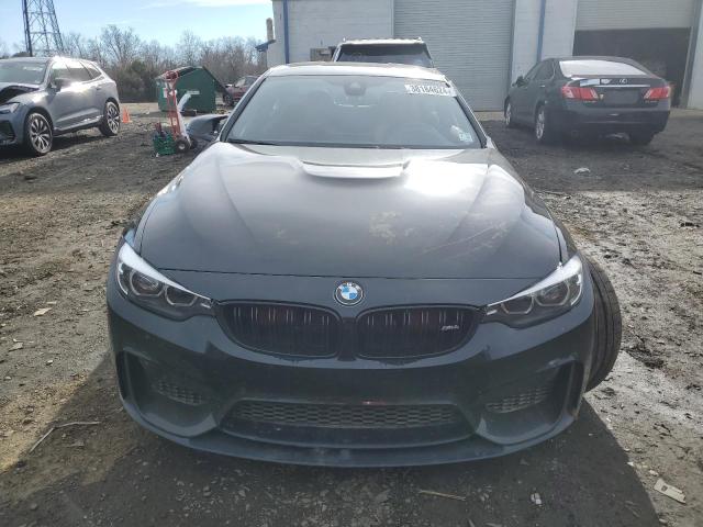 WBS4Y9C51KAH82937 - 2019 BMW M4 BLACK photo 5